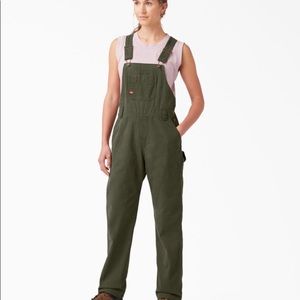 Dickies Relaxed Fit Overalls, Moss Green